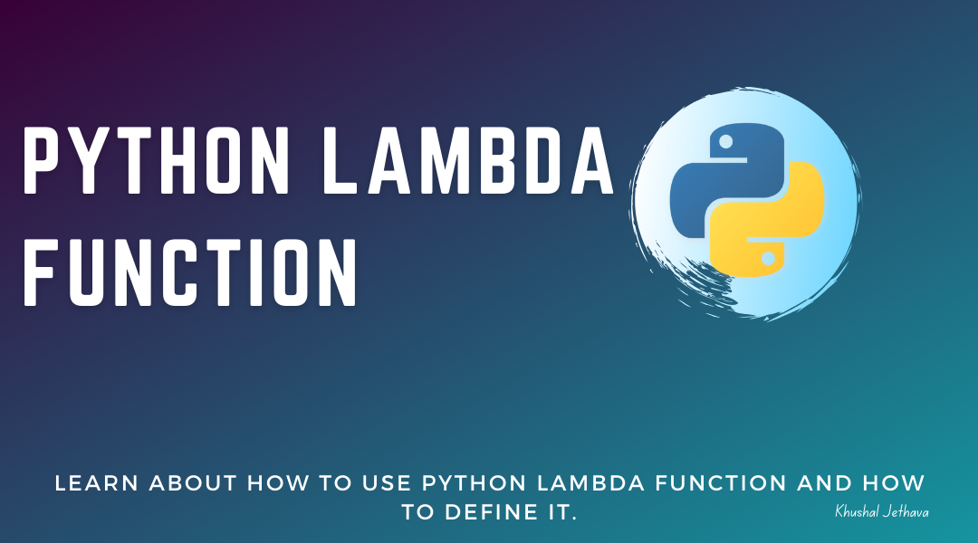 Python Lambda Function